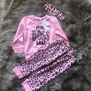 ‼️SALE‼️ 3 piece leopard print clothing